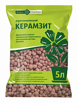 Expanded clay 5 liters в магазине Growvit.ru