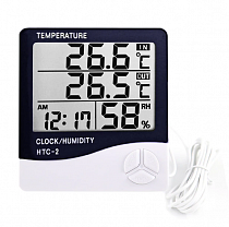 Thermohygrometer with remote temperature sensor + date в магазине Growvit.ru