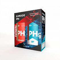 E-MODE set pH+/pH- 1 L set of pH regulators в магазине Growvit.ru
